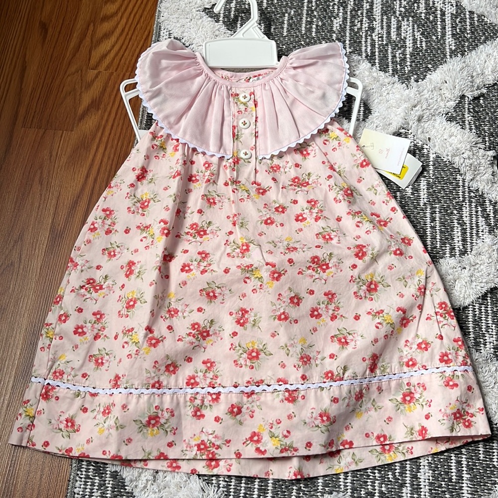 Petit Ami 18m pink dress